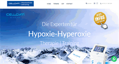 Desktop Screenshot of cellgym.de